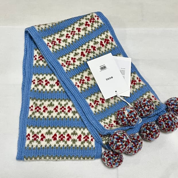 보디 BODE Wedgewood 머플러