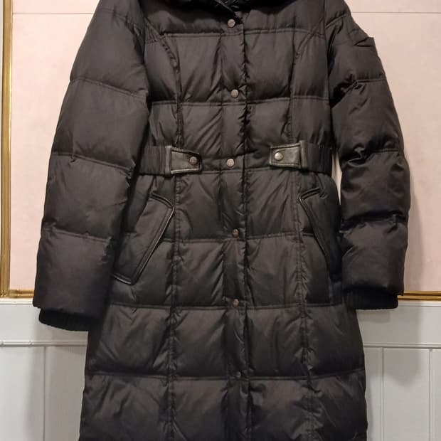 디케이엔와이 해외판 정품 여성 롱패딩 S 사이즈