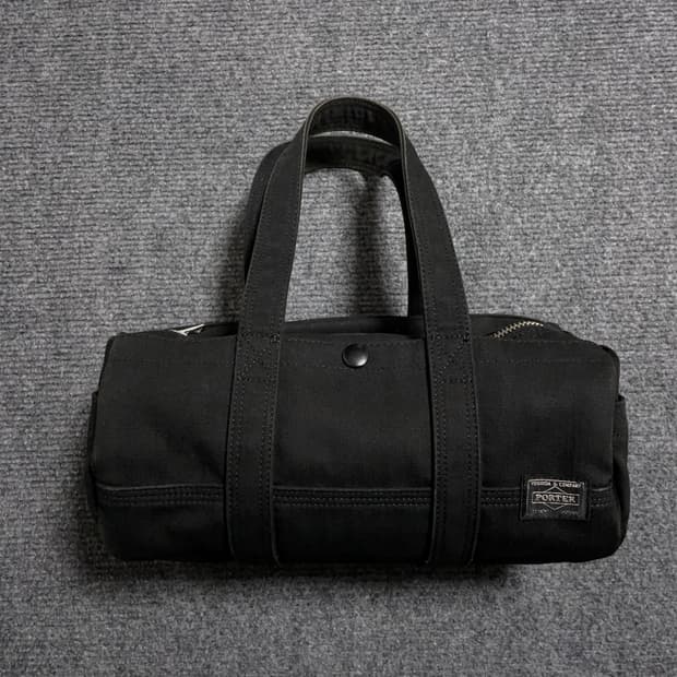 포터 블랙 보스턴백 S