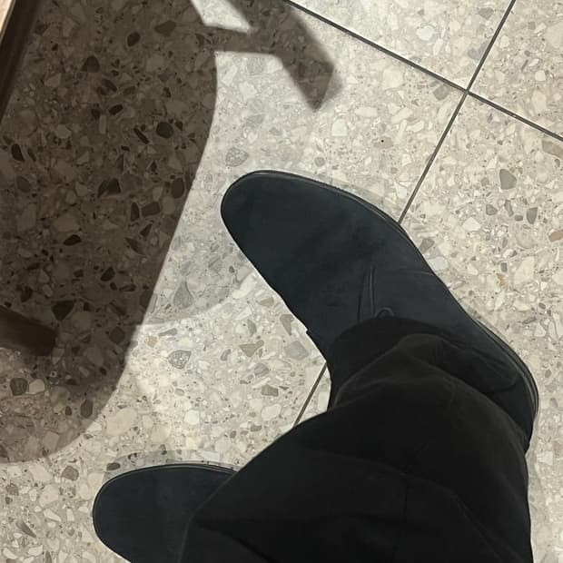 프라다 스포츠 스웨이드 부츠