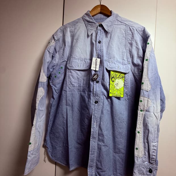 캐피탈 샴브레이 투톤 본패치 4사이즈