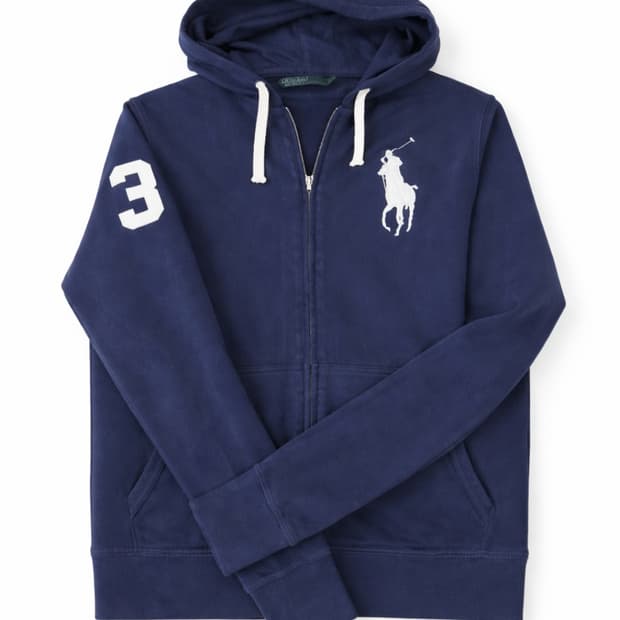폴로 빅포니 후드집업