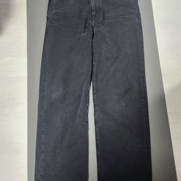 26시즌 포터리 스트레이트진 블루블랙 1사이즈