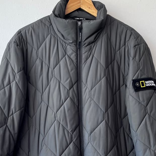 내셔널지오그래픽 남성 누빔패딩점퍼 105사이즈