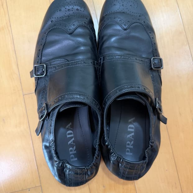 프라다 몽크 스트랩 컬랩스 8