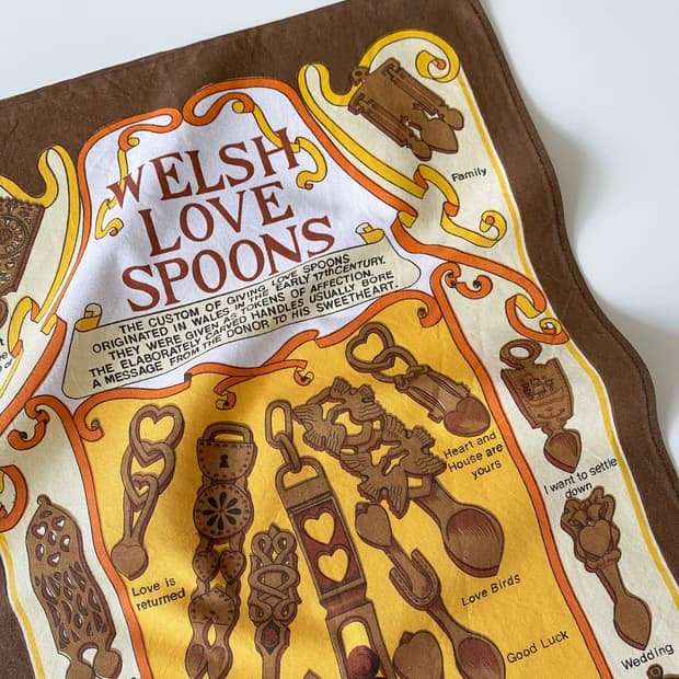 유럽 빈티지 패브릭 (WELSH LOVE SPOONS)
