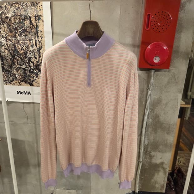 이탈리아 브랜드 알테아 짚업니트