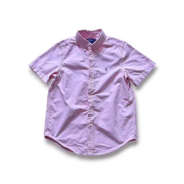 폴로 랄프로렌 연핑크 반팔 셔츠