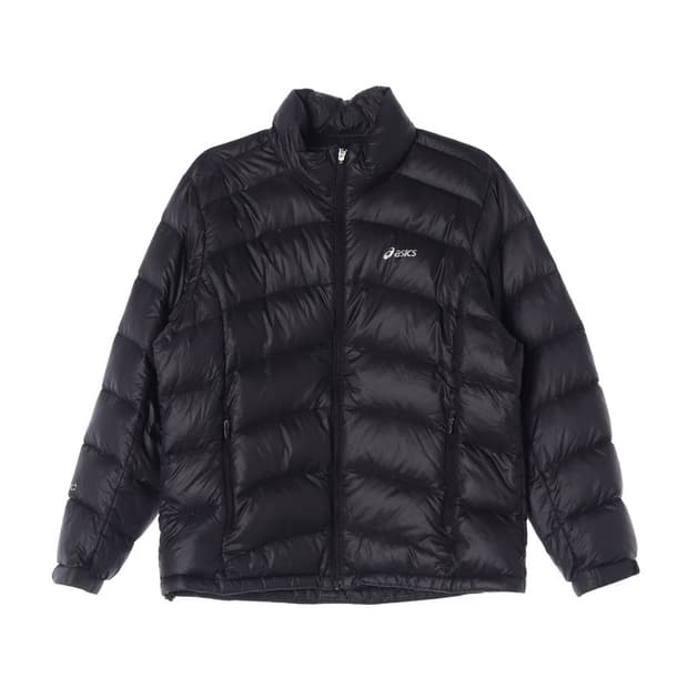 아식스 클래식 구스다운 숏패딩 XL