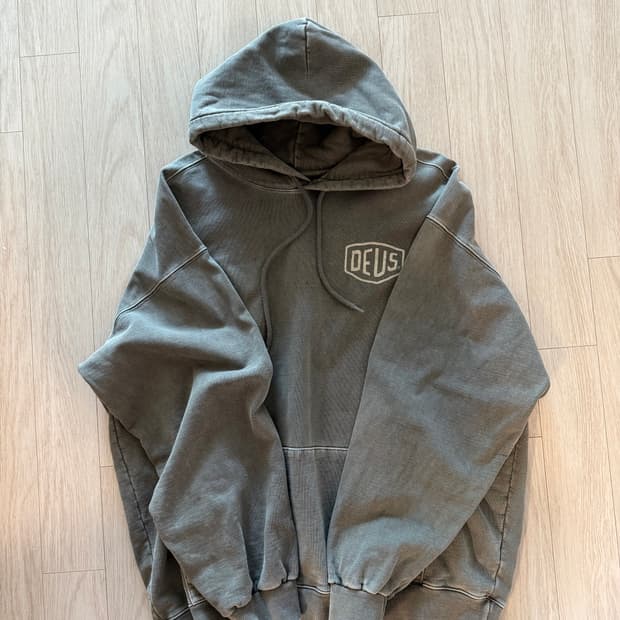 데우스 워싱 후드티 xl