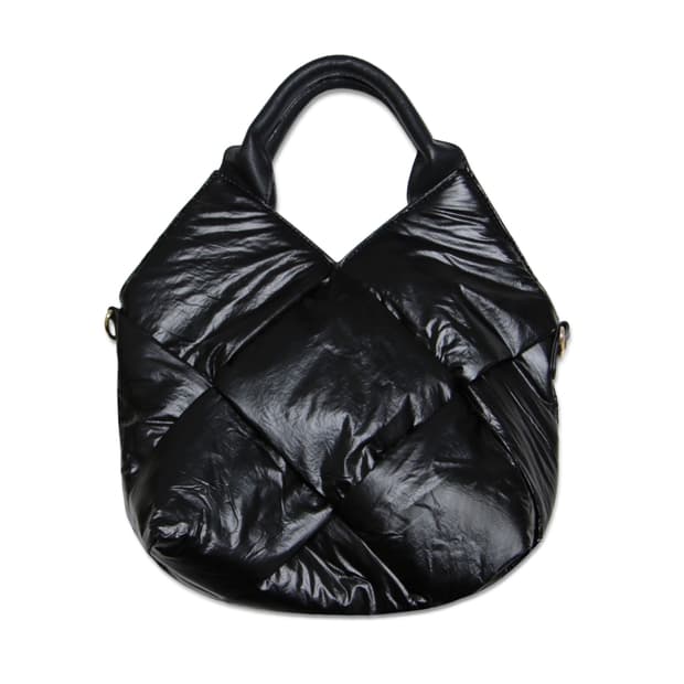Black Knot Padded Tote bag
