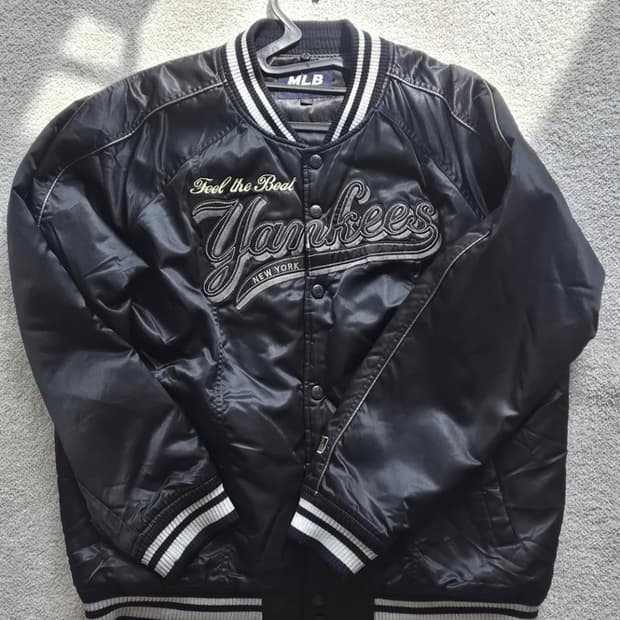 MLB 블랙 바시티 XL 105 택포 5