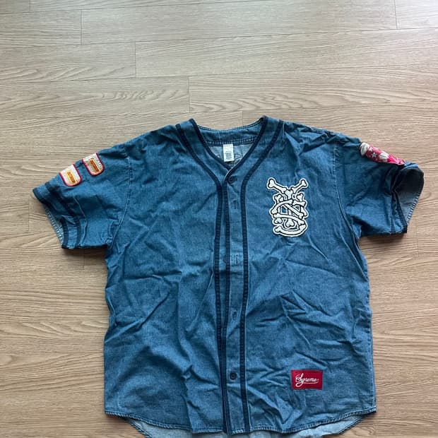 Supreme 21ss  청 야구저지 