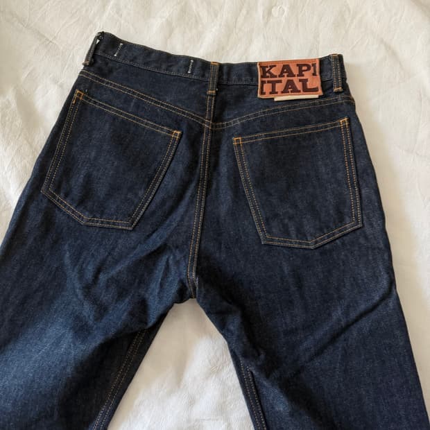 캐피탈 14oz 데님 5p 오카벨보 인디고 30