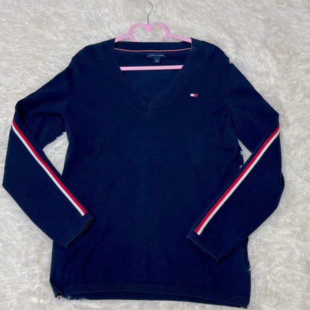 괌에서 온 타미힐피거 니트