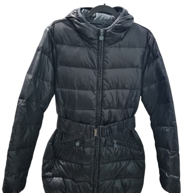 캘빈클라인진스 덕다운 경량 벨트 패딩 S