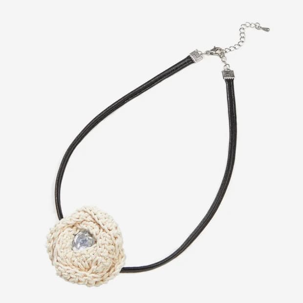 유희 플라워 초커