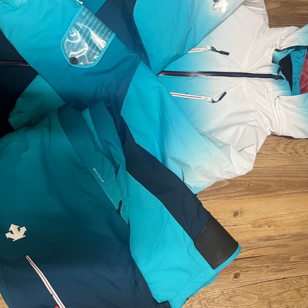 L 100 데상트 스키복 스키 자켓 바지 세트 보드복 보드 상의 하의  
