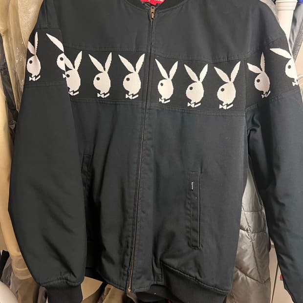 [L] 슈프림 플레이보이 크루 자켓