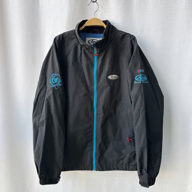 아라이 구형 레이싱 바람막이 자켓 블랙 M
