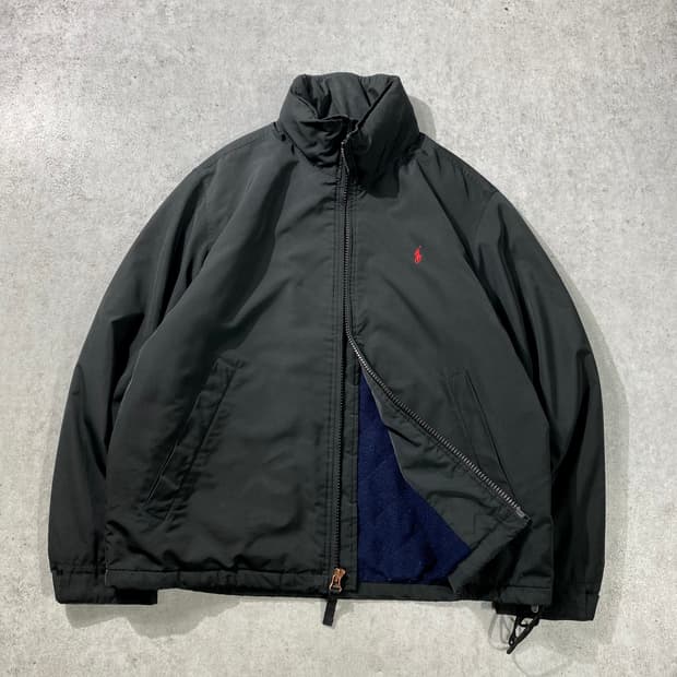 [XL] 90s 폴로 랄프로렌 블랙 폴리쉘 페리자켓