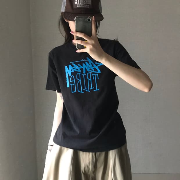 스투시 트라이브 반팔티셔츠