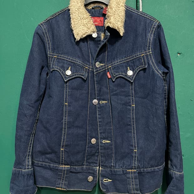 리바이스 타입1 쉐르파 청자켓 95