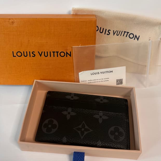 [정품 새상품급] 루이비통 모노그램 이클립스 카드지갑