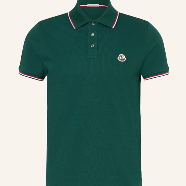 몽클레어 컬러 트리밍 PK 폴로 반팔 티셔츠 