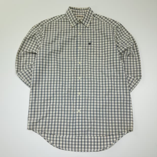 CL968 S 팀버랜드 블루 멀티 윈도우페인 셔츠 남방