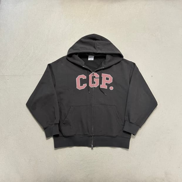 코드그라피 투웨이 후드집업