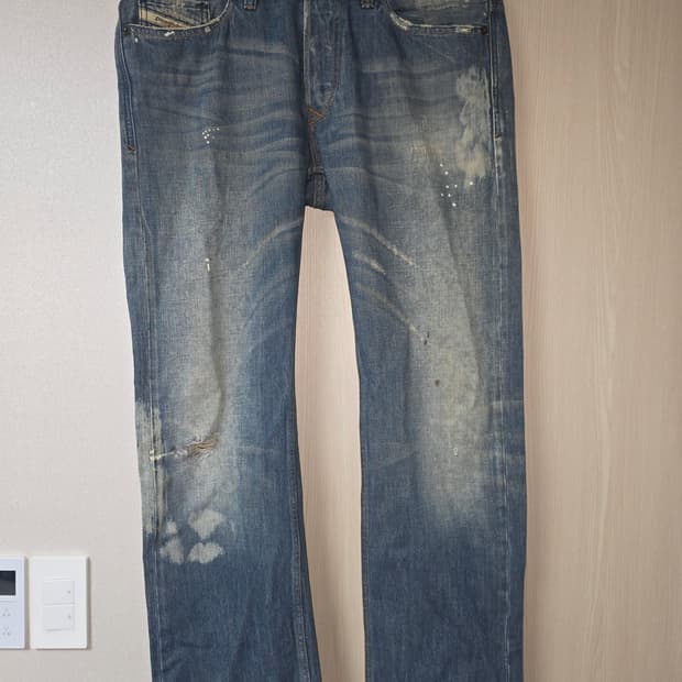 Diesel 데미지 워싱 청바지 32사이즈