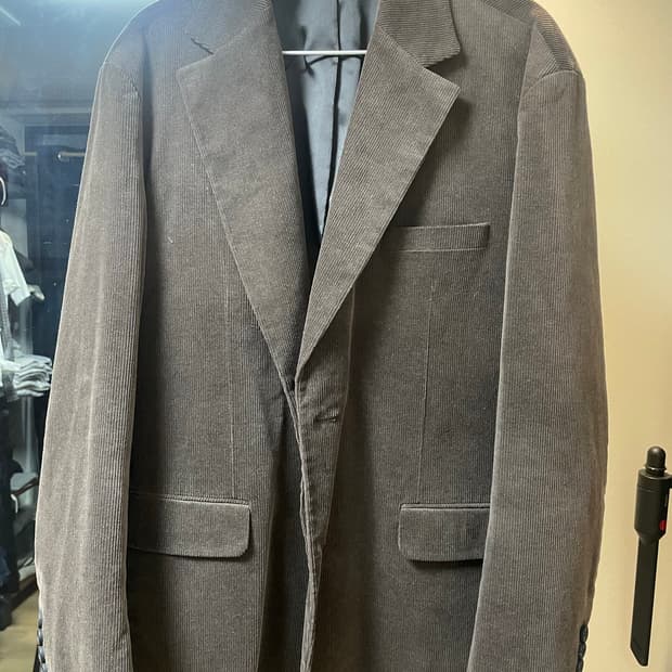 모디파이드 코듀로이 블레이저 XL