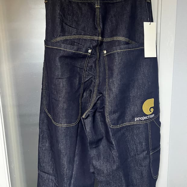 프로젝트gr 레트로 배기 데님 팬츠