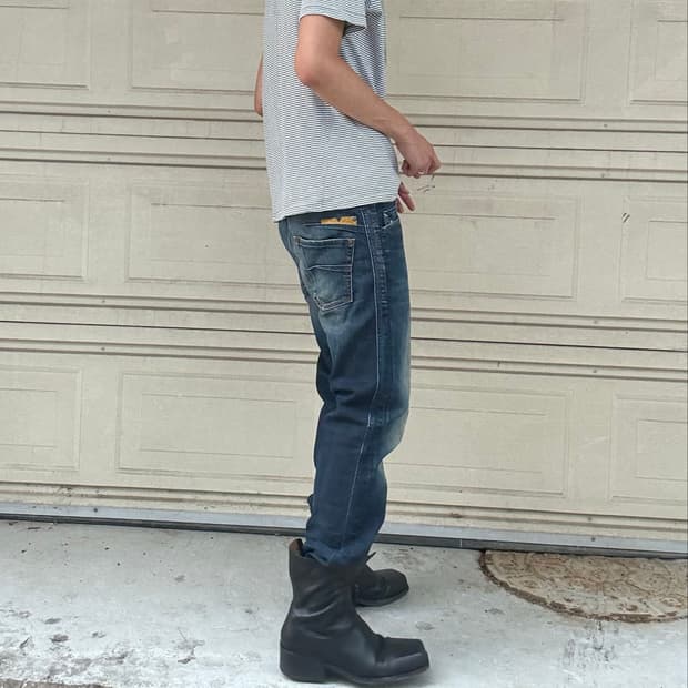 00s Diesel machanical detail jeans