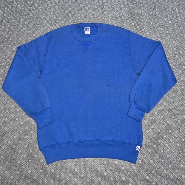 [M] 90s US Made 러셀 블루 스웻 -125