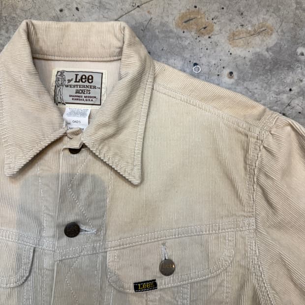 Lee 코듀로이 트러커