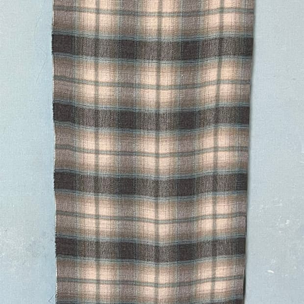 POLO 폴로 여자 롱 머플러 비스코스 추동 체크 거의새거 이태리