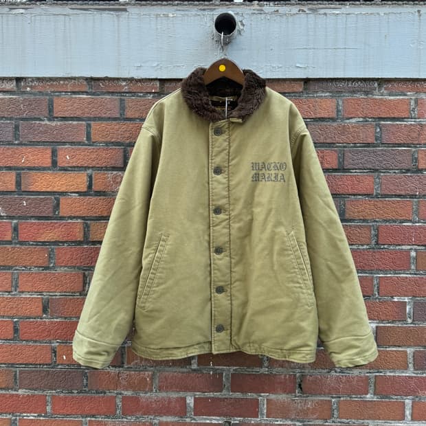 (새상품)22fw 와코마리아 n-1 덱자켓 L(XL)