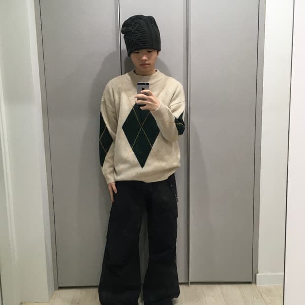 아가일 니트 에잇세컨즈