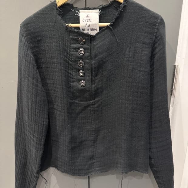 존 알렉산더 스켈튼 J.A.S CVIII 거즈 헨리넥 셔츠