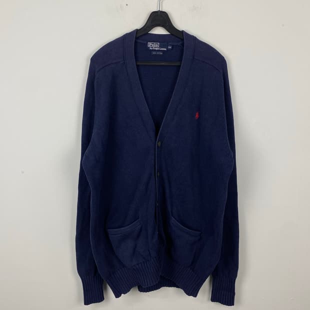 폴로 랄프로렌 네이비 코튼 가디건 XL <601>