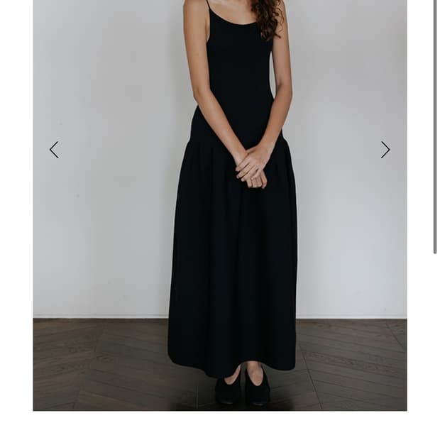 르17 le17septembre LSIS KNIT DRESS [BLACK