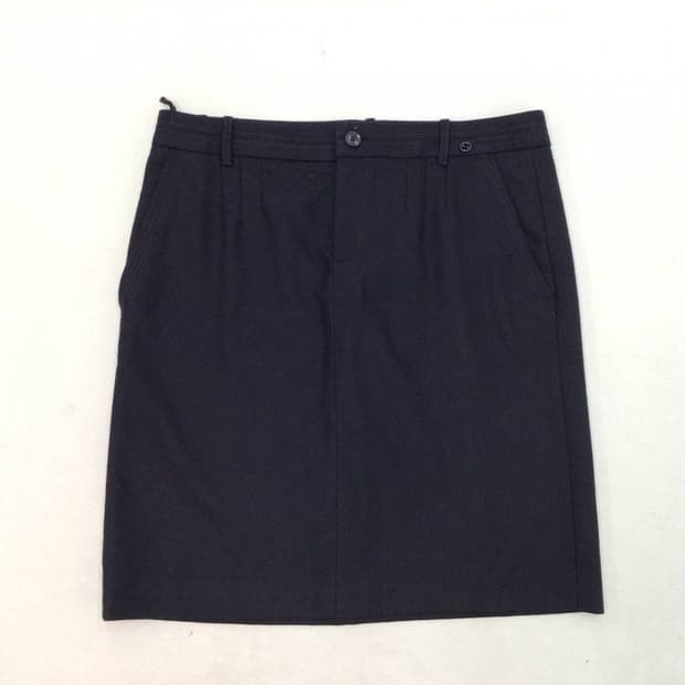 구찌 울 테일러 스커트