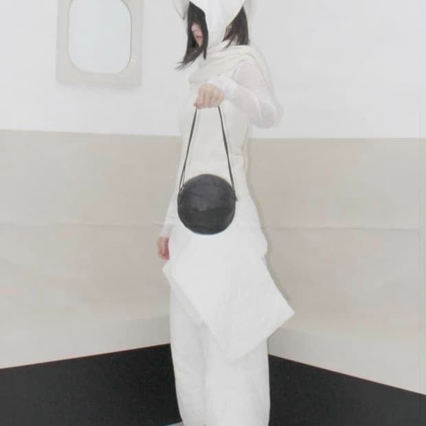 노스밋 rounded ball bag(patch black)