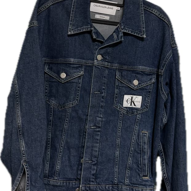 캘빈클라인 데님 자켓