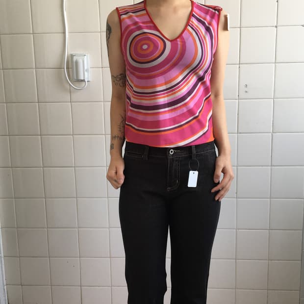 Miss sixty pattern sleeveless