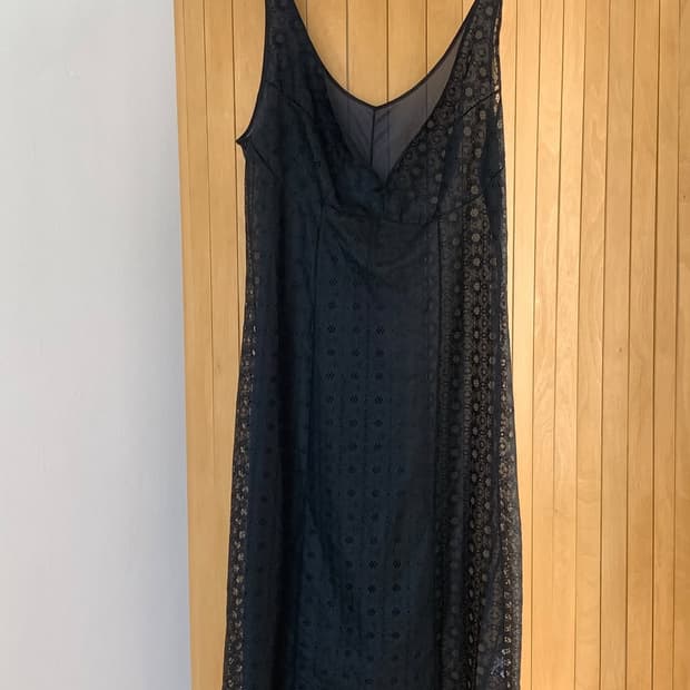 Black slip dres no.4