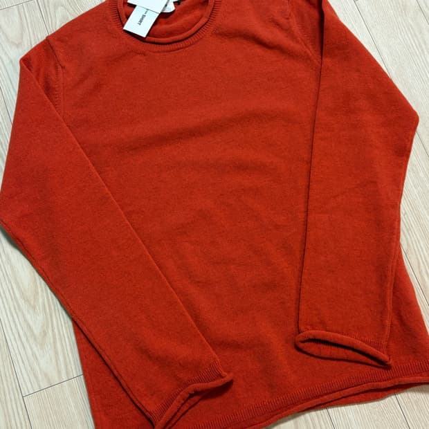 꼼데가르송셔츠 롤드햄 니트