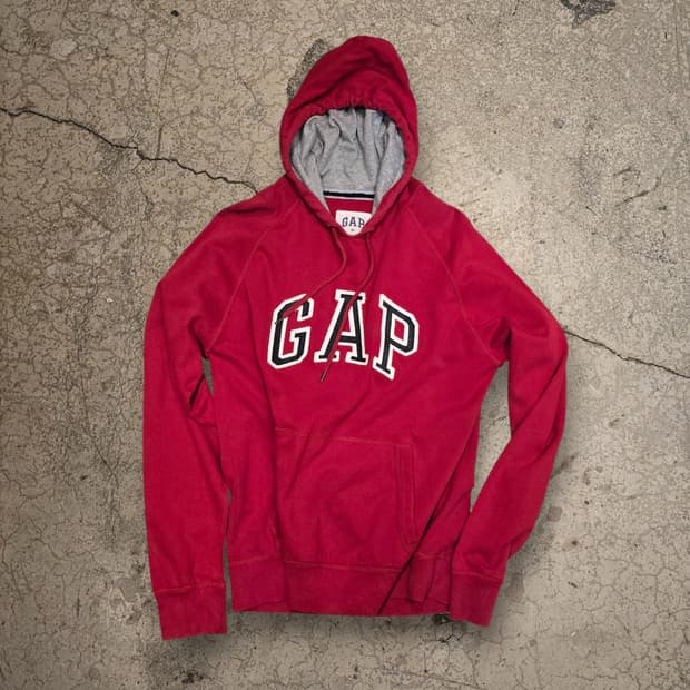 GAP 빅 로고 풀오버 후드티